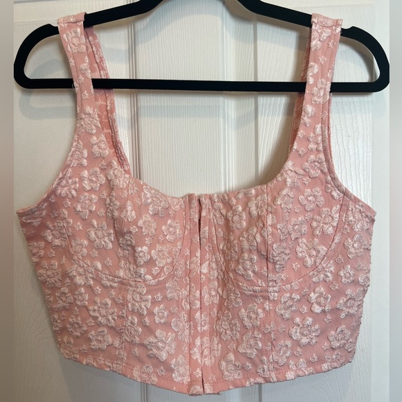 wild fable Tops - NWOT Wild Fable Floral Corset Top